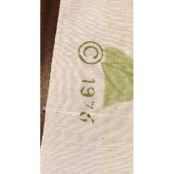 Vintage Fabric Swatch Greeff Chinese Hydrangea England NEW Old Stock 1976 - Picture 6 of 9